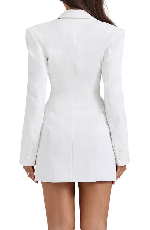 HOUSE OF CB HOUSE OF CB AMIA LONG SLEEVE BLAZER MINIDRESS 