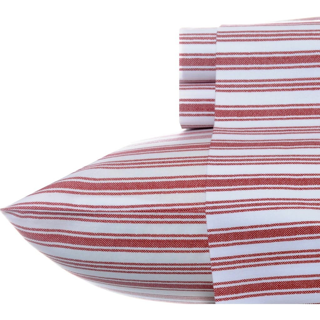 Nautica 'coleridge' Cotton Sheet Set In Red