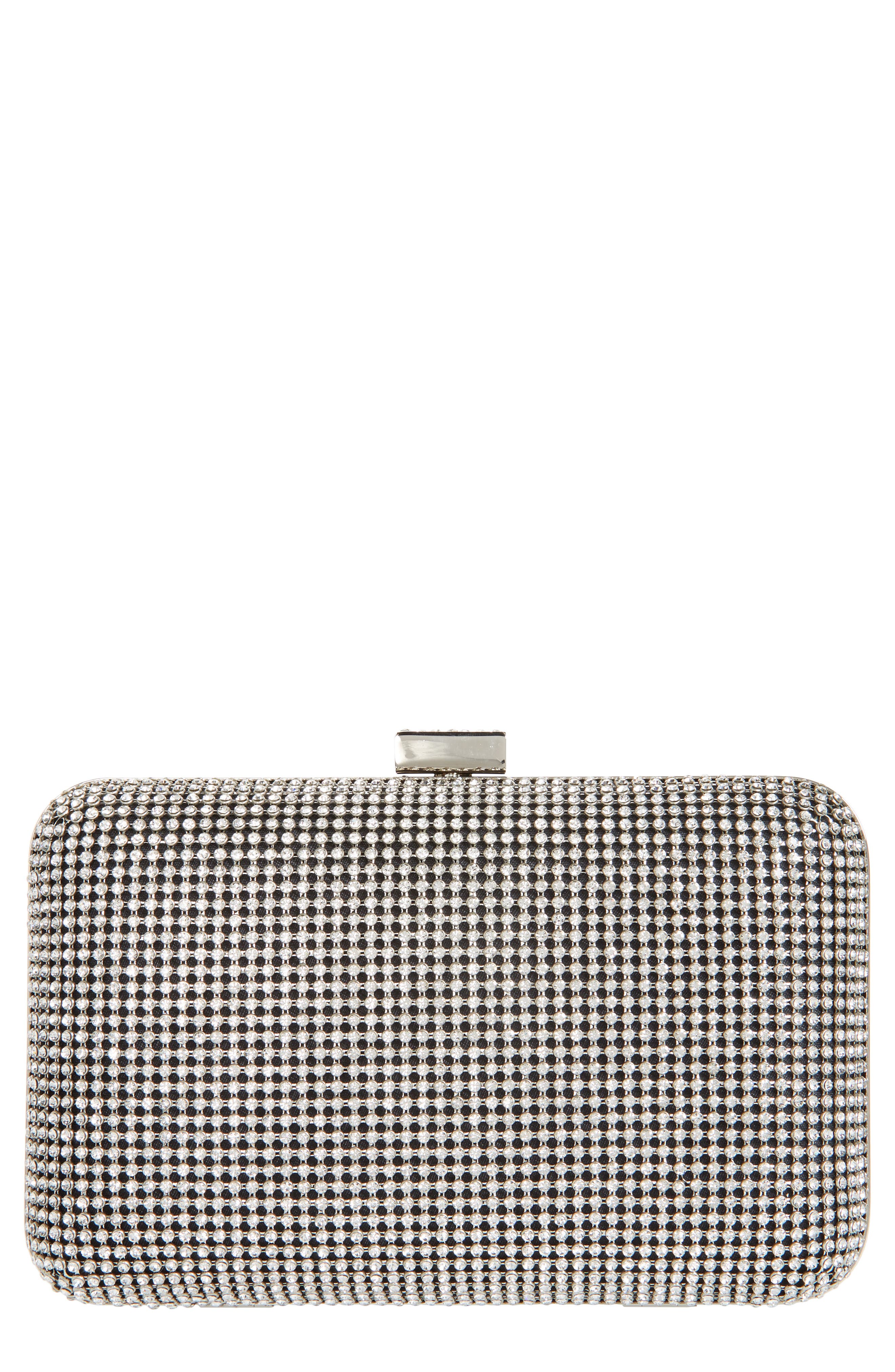 nordstrom silver clutch