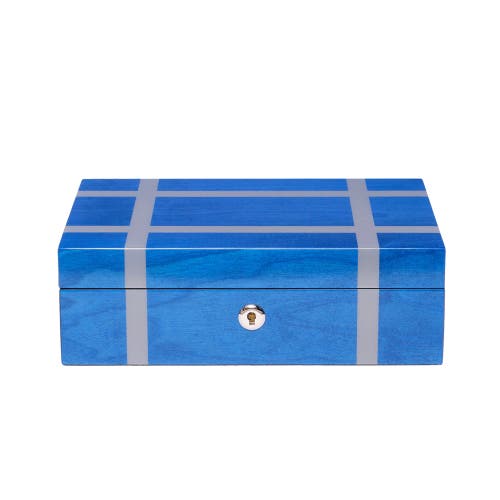 Rapport London Carnaby Watch And Accessory Box In Blue