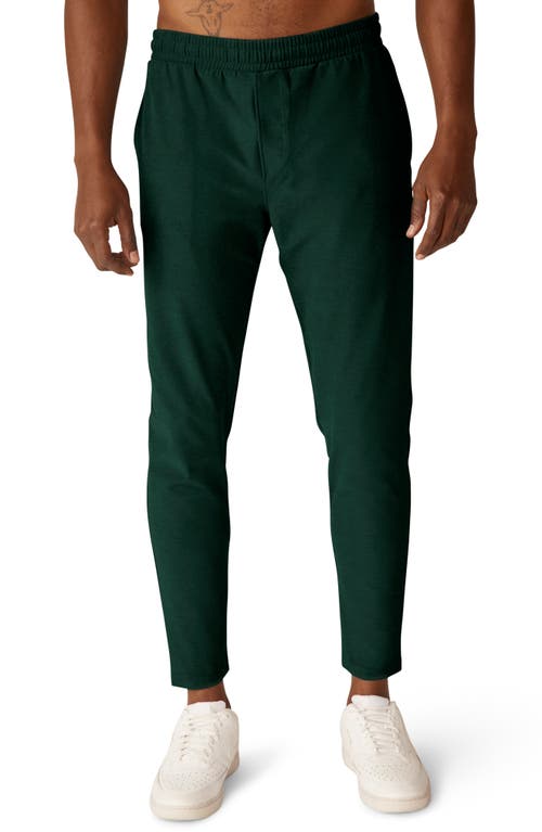 Shop Beyond Yoga Take It Easy Athletic Pants In Dark Spruce Green Heather