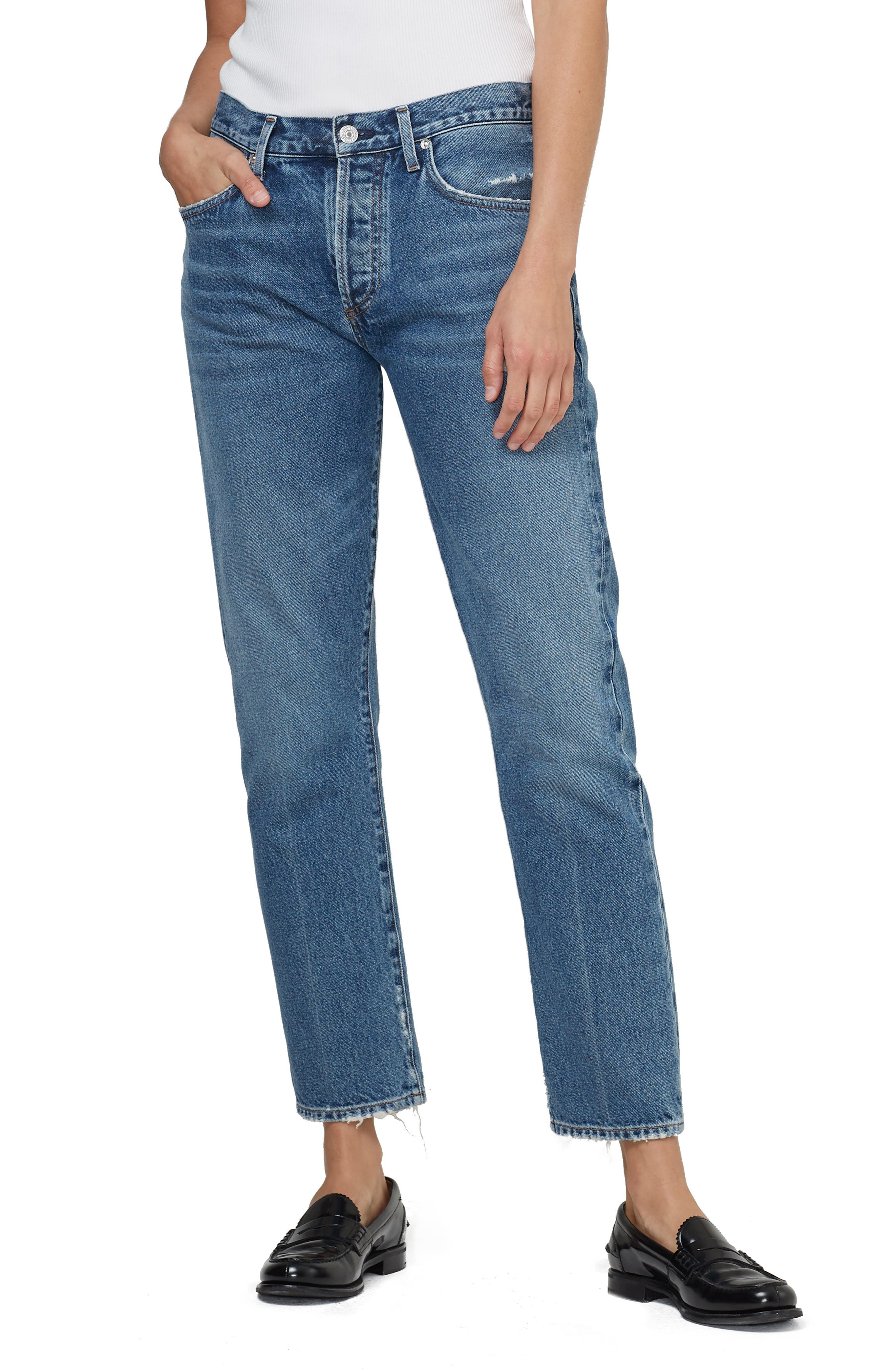 Womens Clothing Jeans Skinny jeans Citizens of Humanity Denim Trousers in Blue 