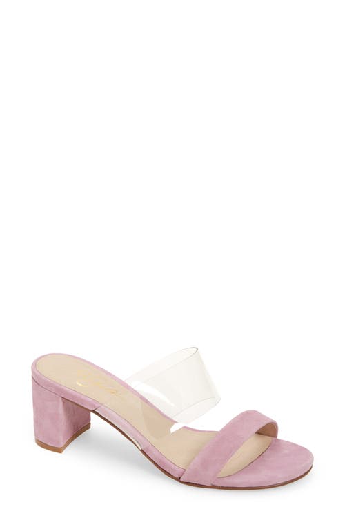 42 Gold Liya Slide Sandal In Pink