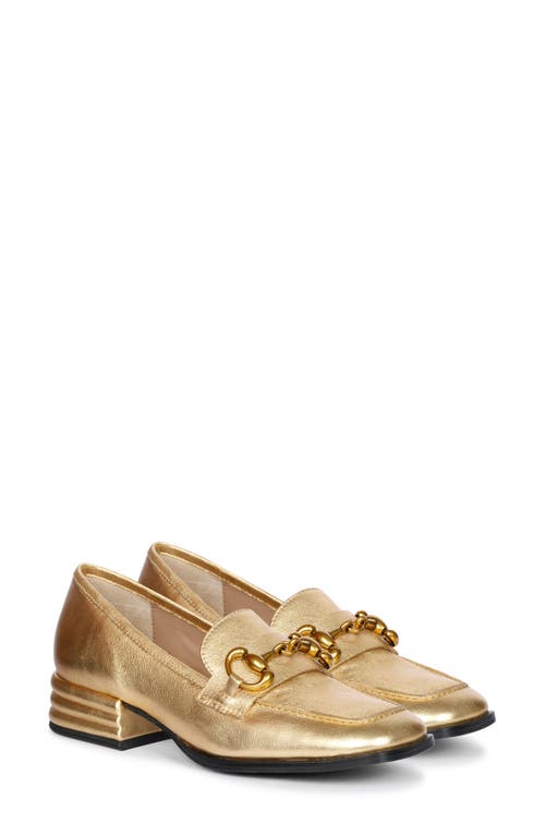 SAINT G Jacqueline Loafer in Gold 