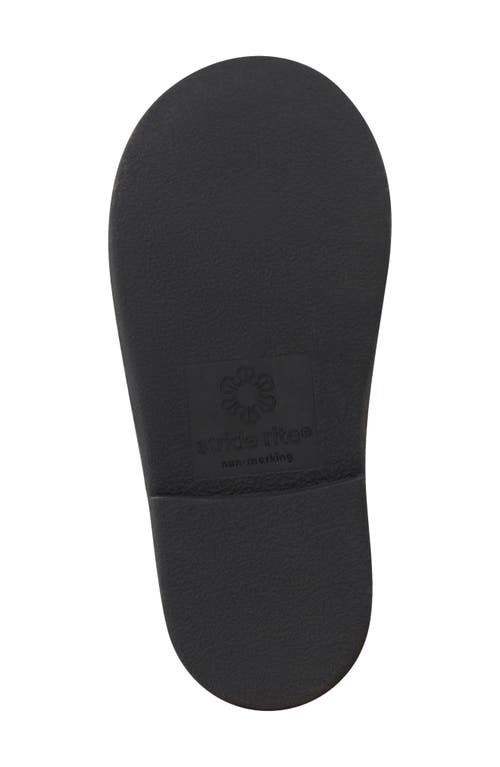 Stride Rite Kids' Susie T-strap Flat In Black Patent