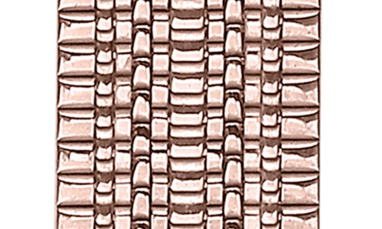 The Posh Tech Eliza Stainless Steel Apple Watch® Watchband In Rose Gold