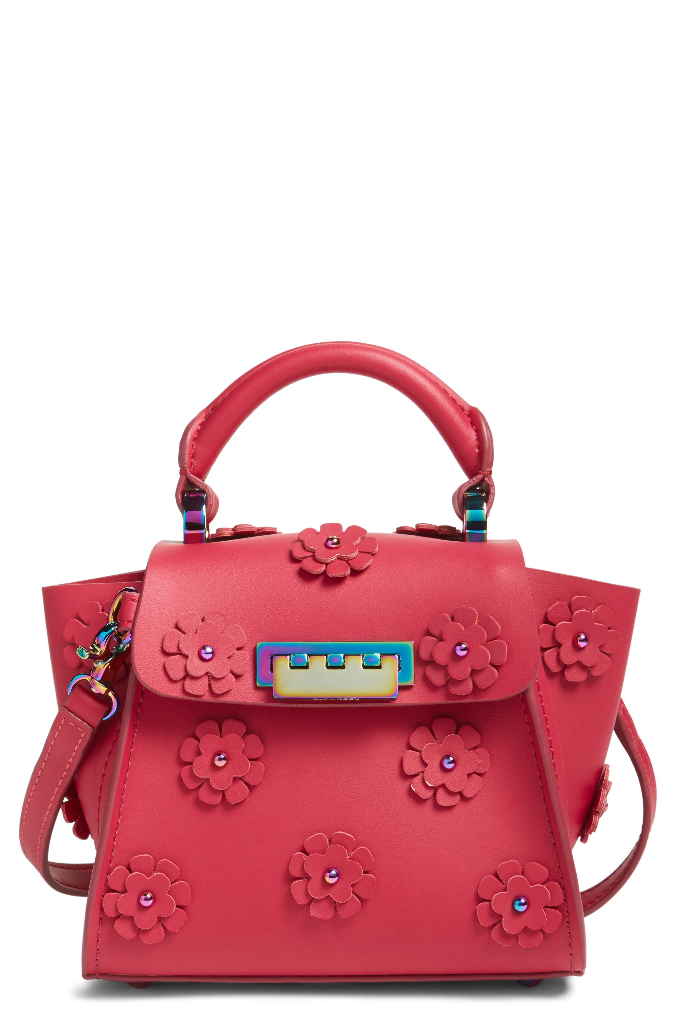 ZAC Zac Posen Mini Eartha Iconic Top Handle Leather Satchel Nordstrom