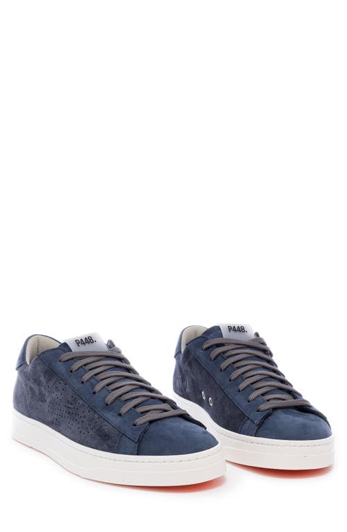 Shop P448 Jack Sneaker In Navy-jeans