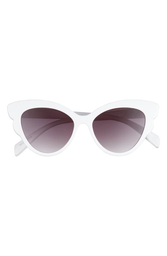 Shop Bp. 54mm Butterfly Sunglasses In White