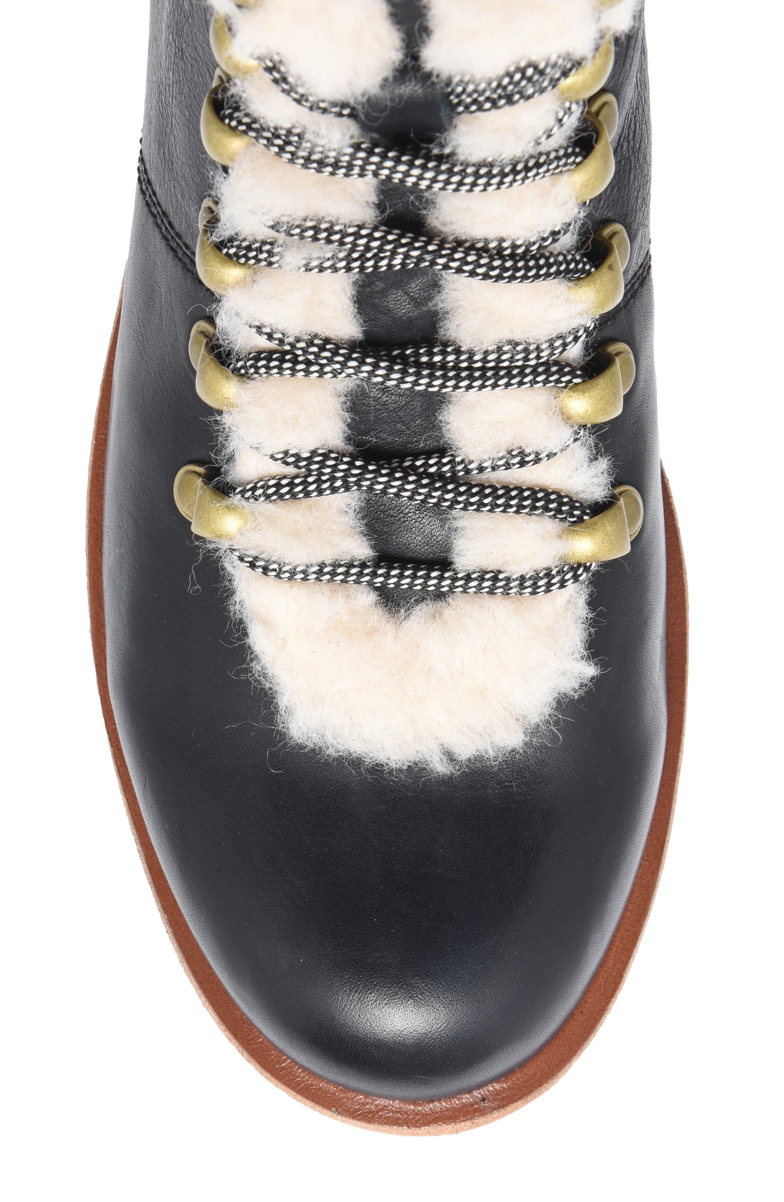 KorkEase® Winslet Genuine Shearling Trim Bootie (Women) Nordstrom