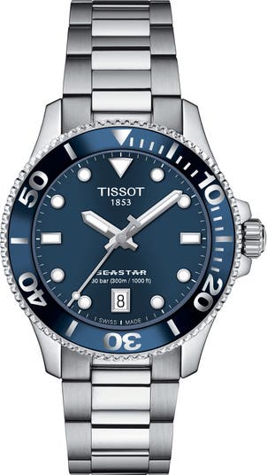 Tissot Seastar 1000 Bracelet Watch 36mm Nordstrom