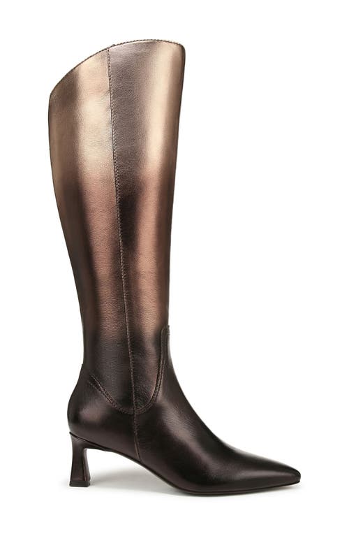 Naturalizer Deesha-ombre Narrow Calf Knee High Dress Boots In Unity Metallic