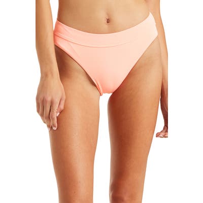 Billabong Hey Now Maui Rider Bikini Bottoms, Coral