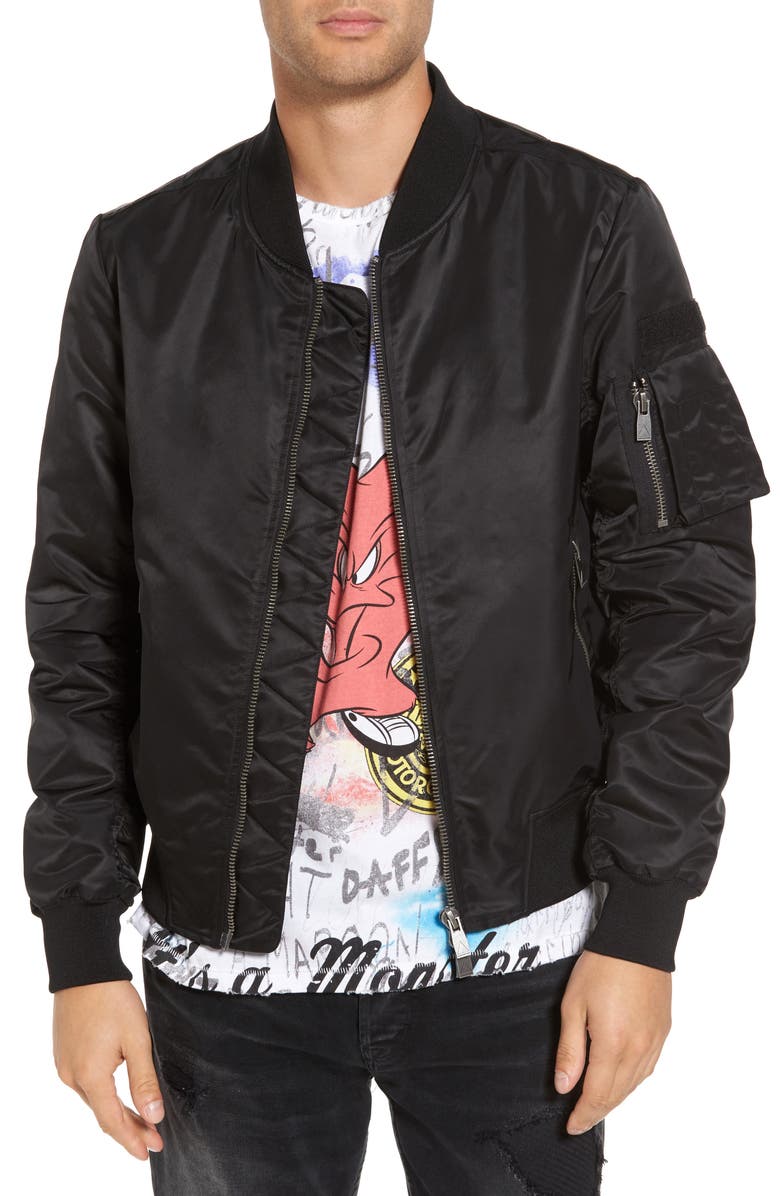 Elevenparis Ac Dc Bomber Jacket Nordstrom