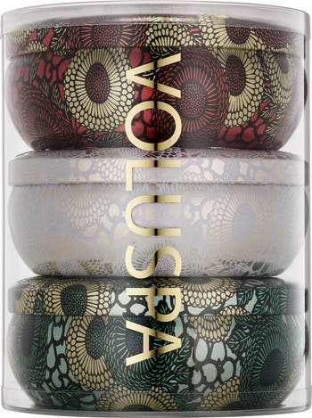 Voluspa Japonica Set of 3 3-Wick Tin Candles (Limited Edition) (Nordstrom Exclusive) $84 Value | Nordstrom