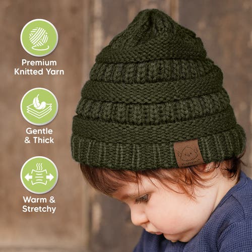 Keababies 3-pack Warmzy Baby Beanies In Rhythm