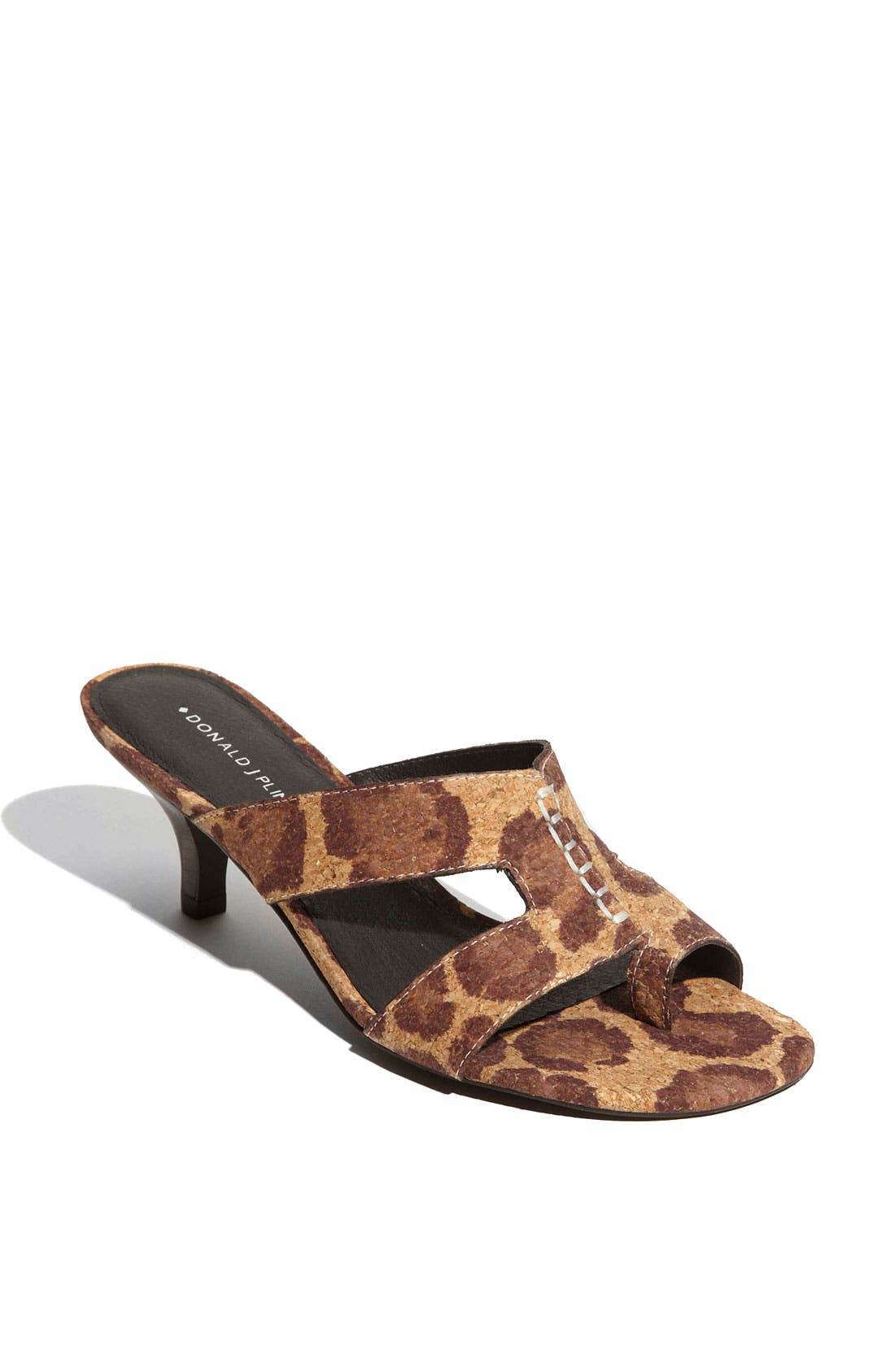 donald pliner leopard sandals