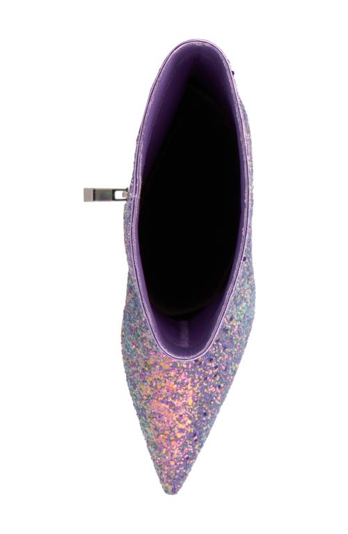 Olivia Miller Mars Knee High Boot In Lilac Multi