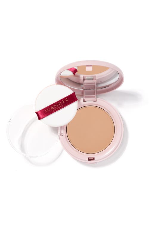 Shop Wander Beauty Wanderlust Full Coverage Powder Foundation In Golden Medium