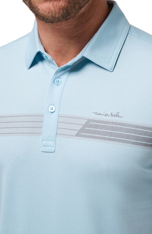 Shop Travismathew Kalama Cove Polo In Dream Blue