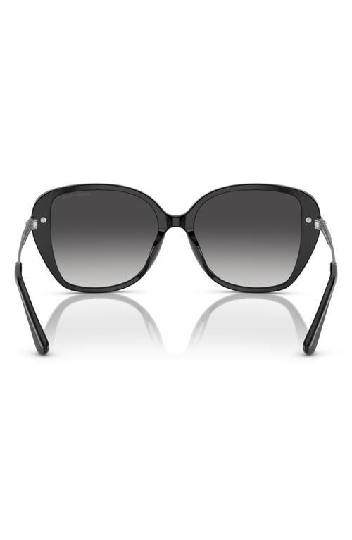Michael Kors 54mm Gradient Square Sunglasses In Black