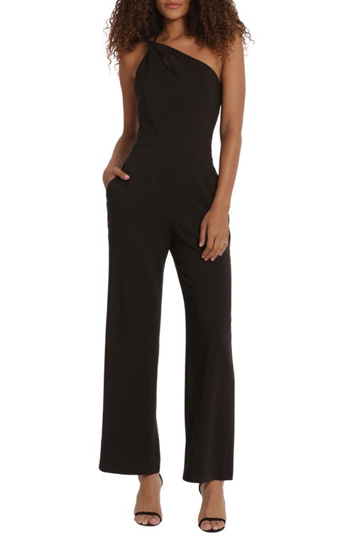 DONNA MORGAN FOR MAGGY Twisted One-Shoulder Jumpsuit at Nordstrom,