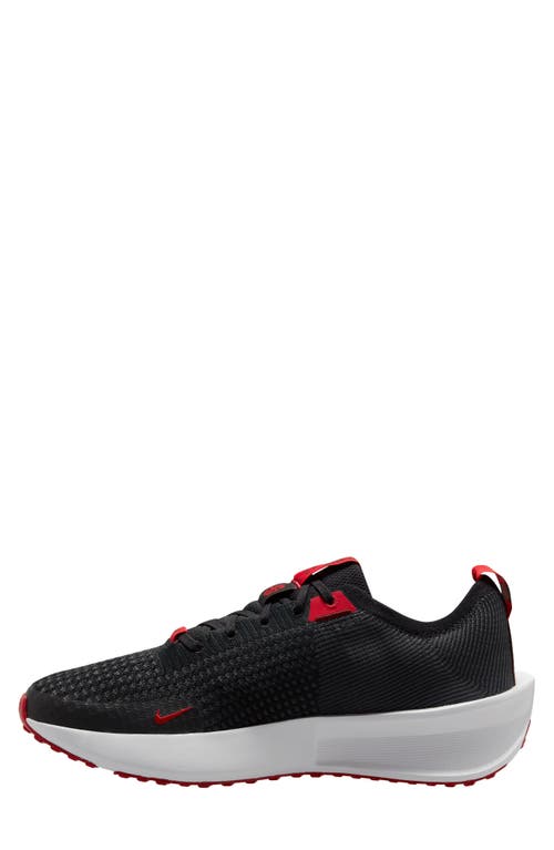 Shop Nike Interact Run Running Sneaker In Black/fire Red/anthracite