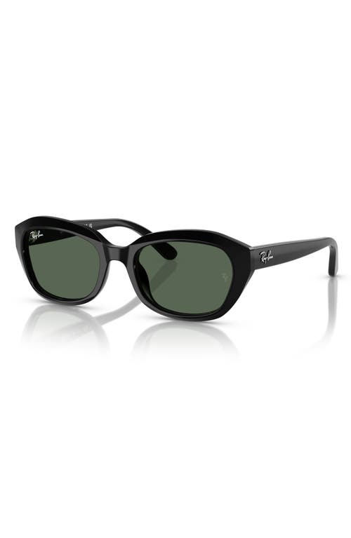 Ray Ban Ray-ban Kids' 48mm Irregular Sunglasses In Black