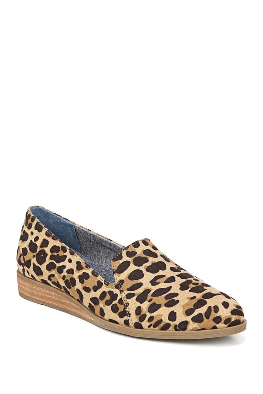 dr scholl's slip on leopard