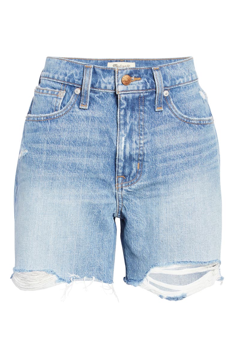 Madewell Relaxed Mid Length Denim Shorts | Nordstrom
