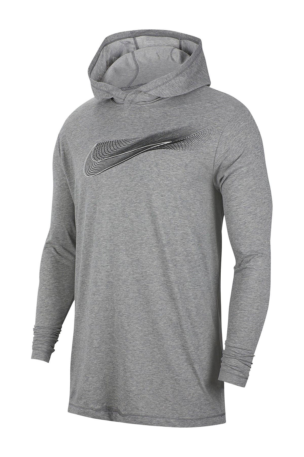 dri fit long sleeve with hood