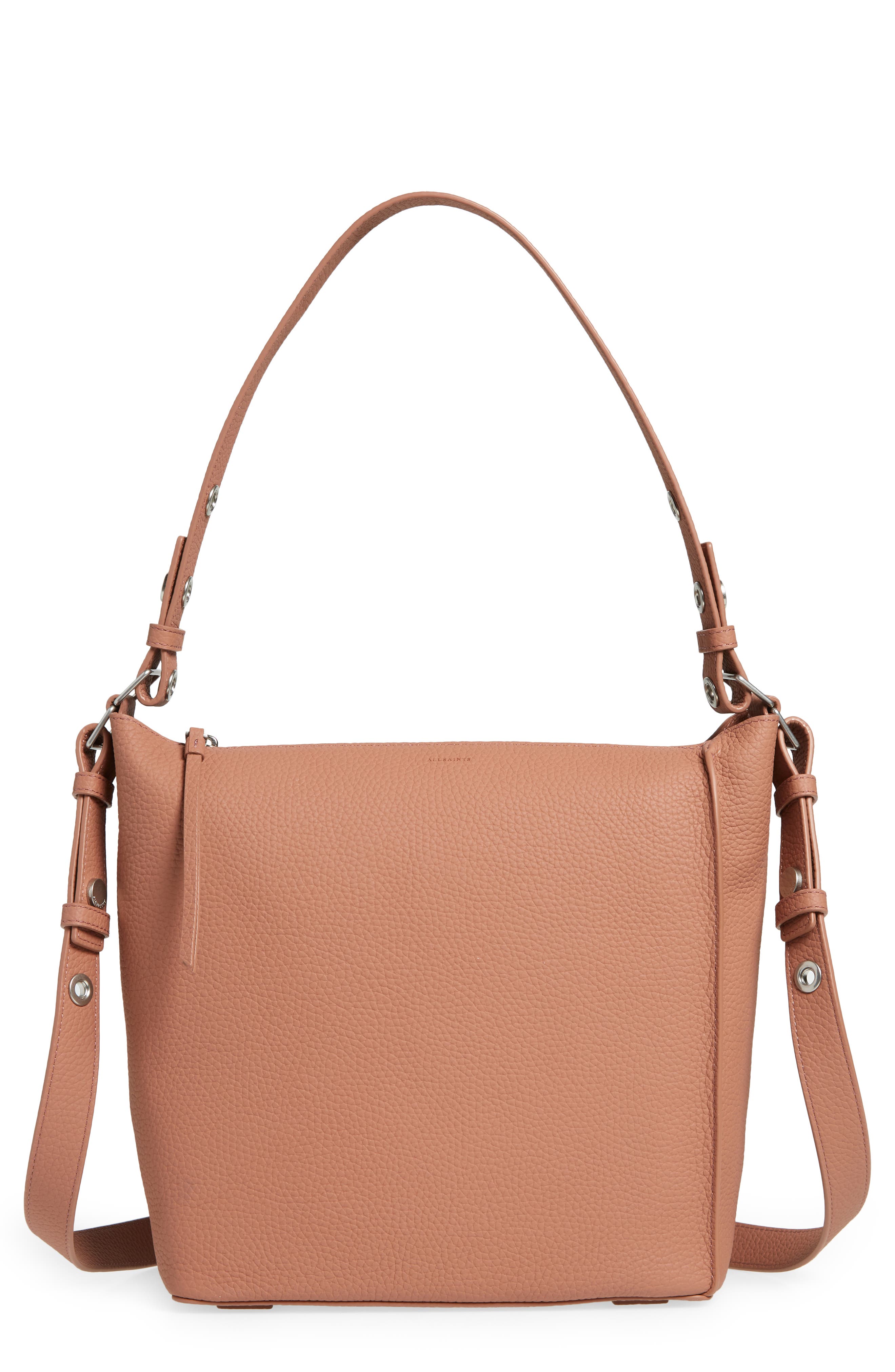 AllSaints Kita Leather Shoulder/Crossbody Bag Nordstrom