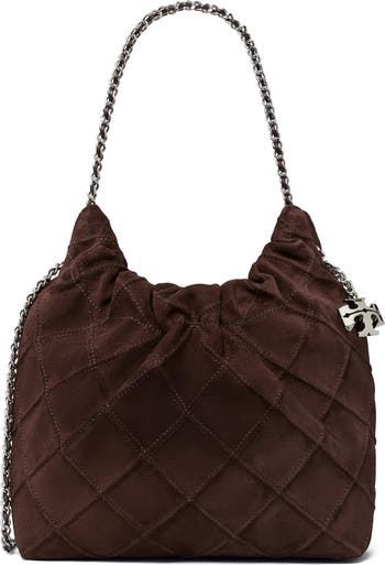 Tory Burch Fleming Suede Hobo Bag Nordstrom