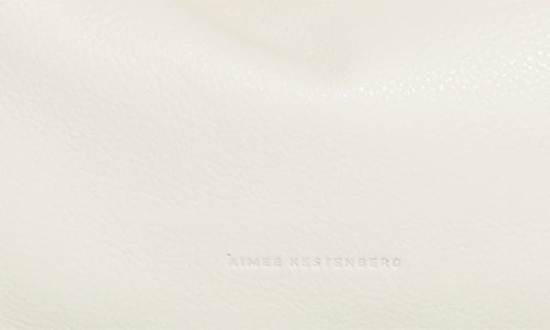 Shop Aimee Kestenberg Convertible Leather Shoulder Bag In Vanilla Ice