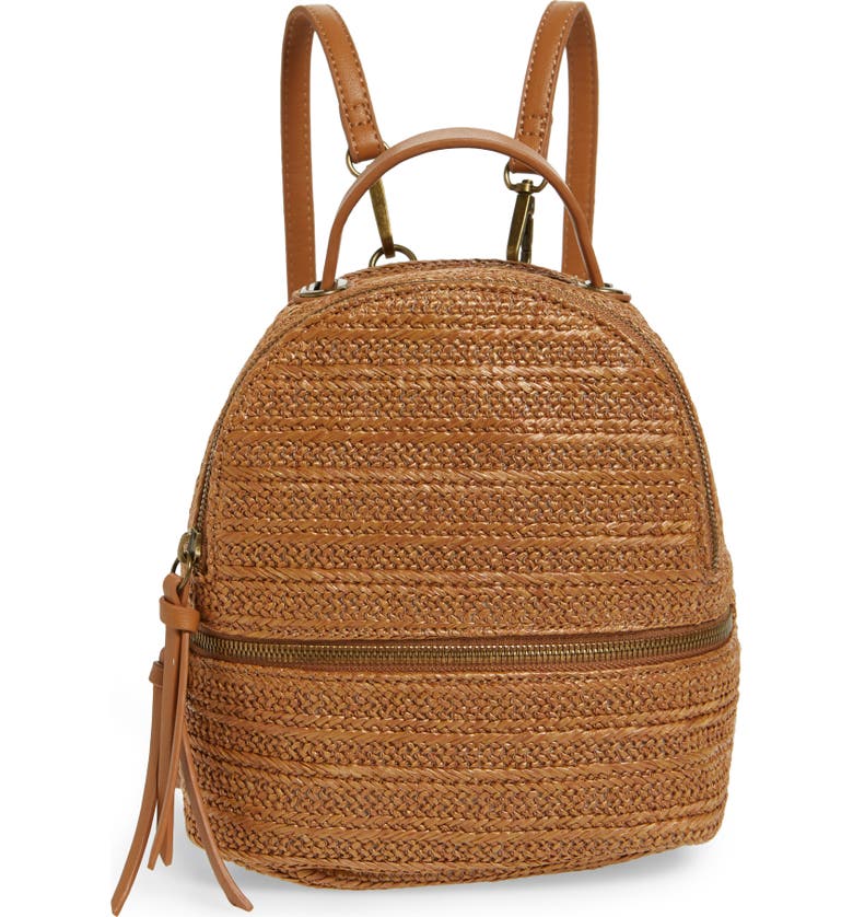 Malibu Skye Raffia Convertible Backpack | Nordstrom