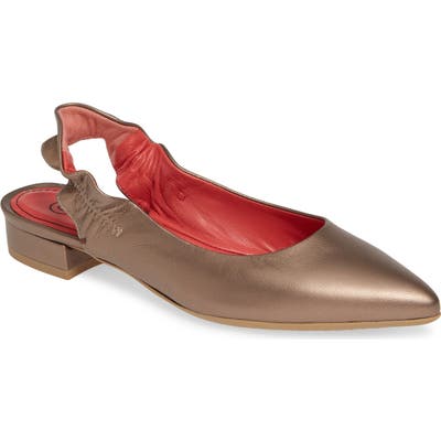 Pas De Rouge Janet Flat, Brown
