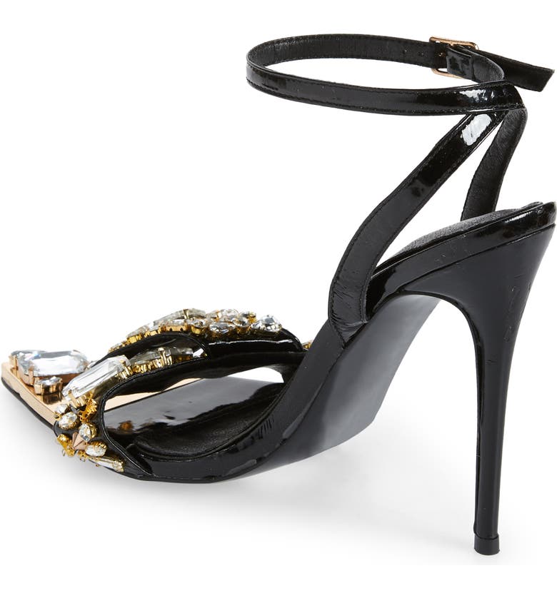 AZALEA WANG Tilly Crystal Pointed Toe Sandal | Nordstrom