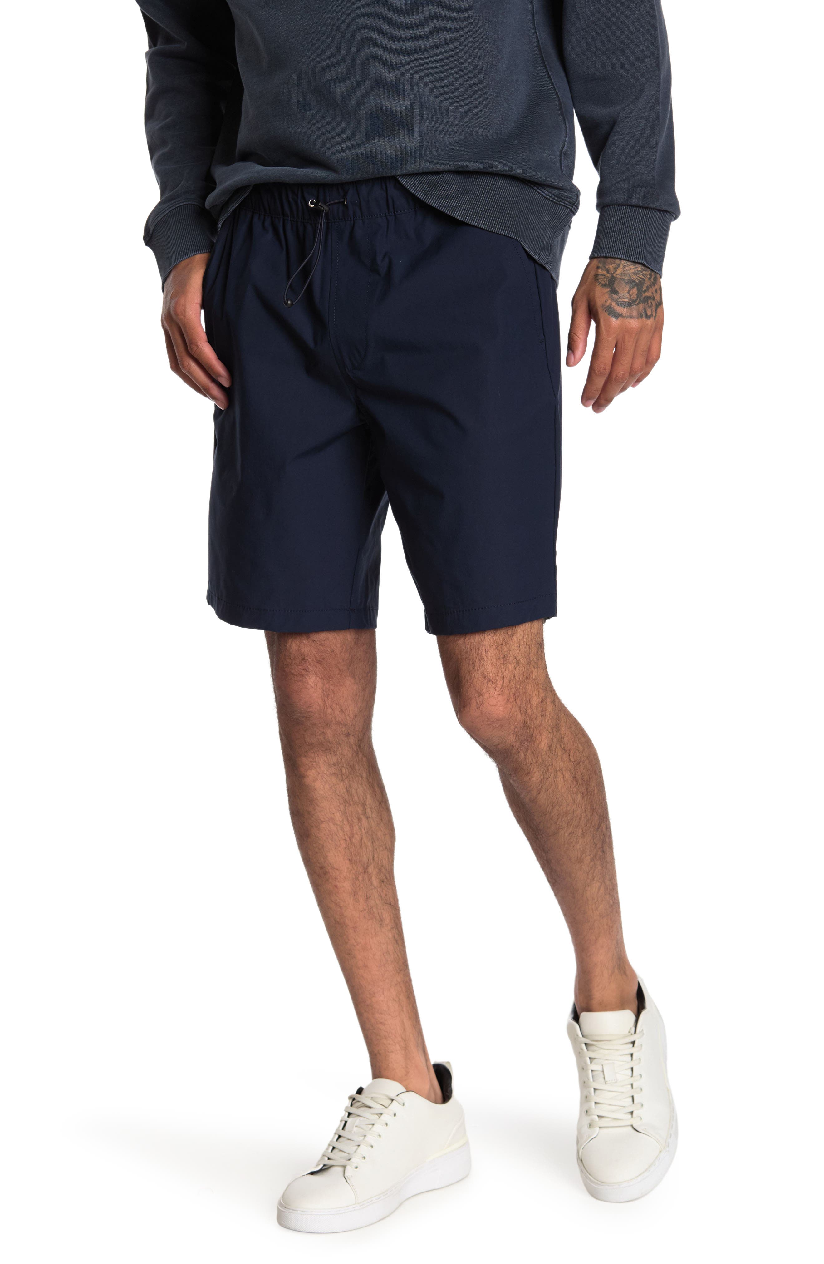 Selected Homme Brady Flex Drawcord Shorts In Navy1
