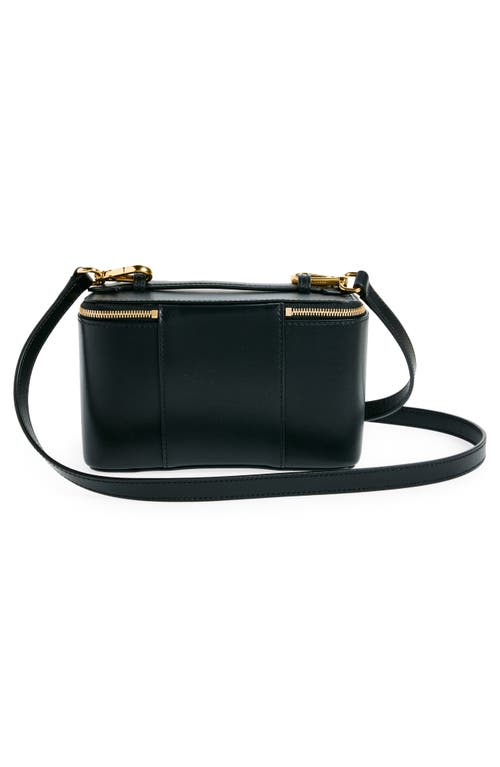 Shop Altuzarra Vanity Leather Shoulder Bag In Black