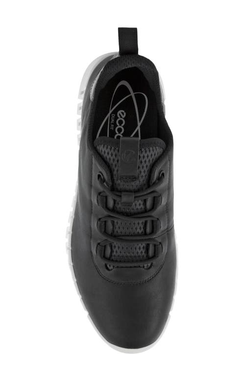 Ecco Gruuv Sneaker In Black/light Grey