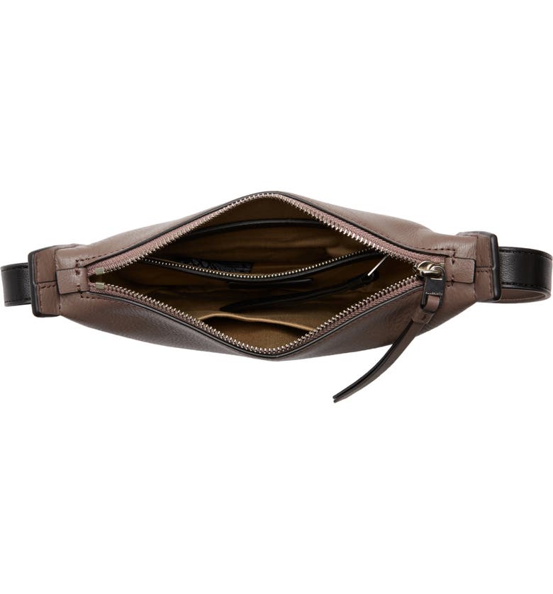 AllSaints Josephine Leather Crossbody Bag | Nordstrom