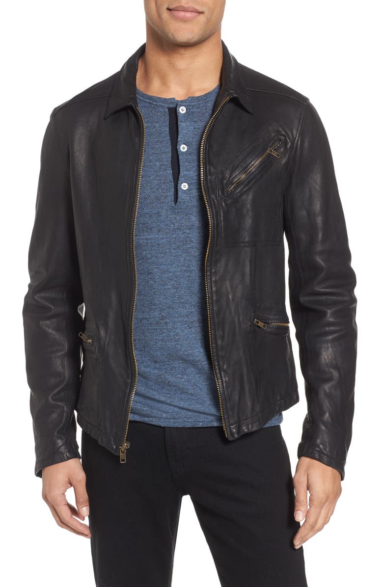 Billy Reid Blake Leather Jacket | Nordstrom