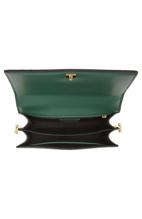 Jw Pei Mini Flap Croc Embossed Faux Leather Crossbody Bag In Dark Green Croc