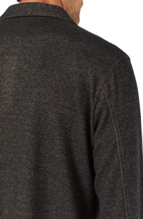7 Diamonds Generation Brushed Overshirt In Khaki