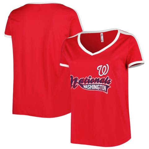Women's Soft as a Grape Heathered Gray/Red Boston Red Sox Plus Size Baseball  Raglan 3/4-Sleeve T-Shirt