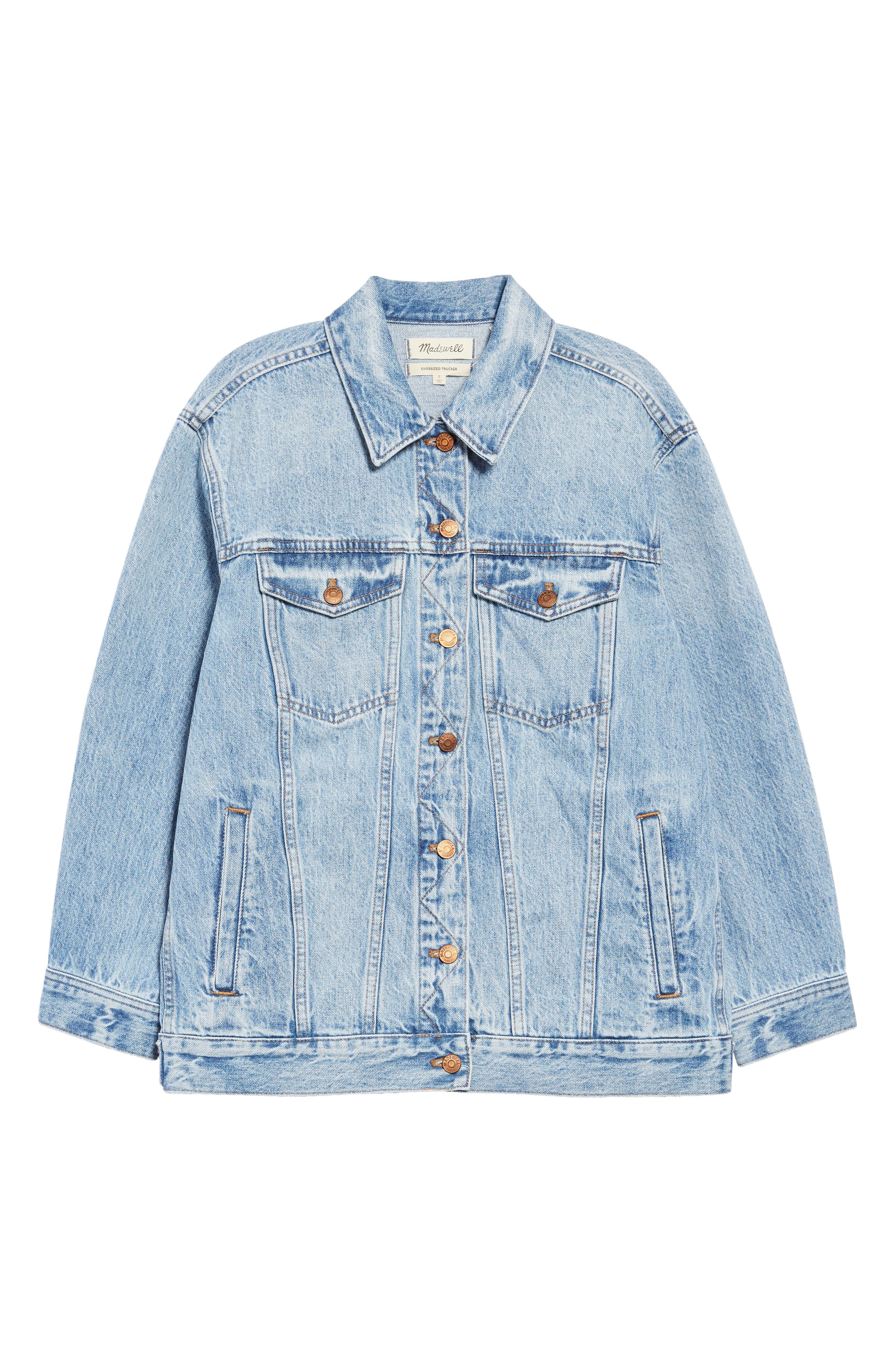 Madewell The Oversize Trucker Jean Jacket Nordstrom
