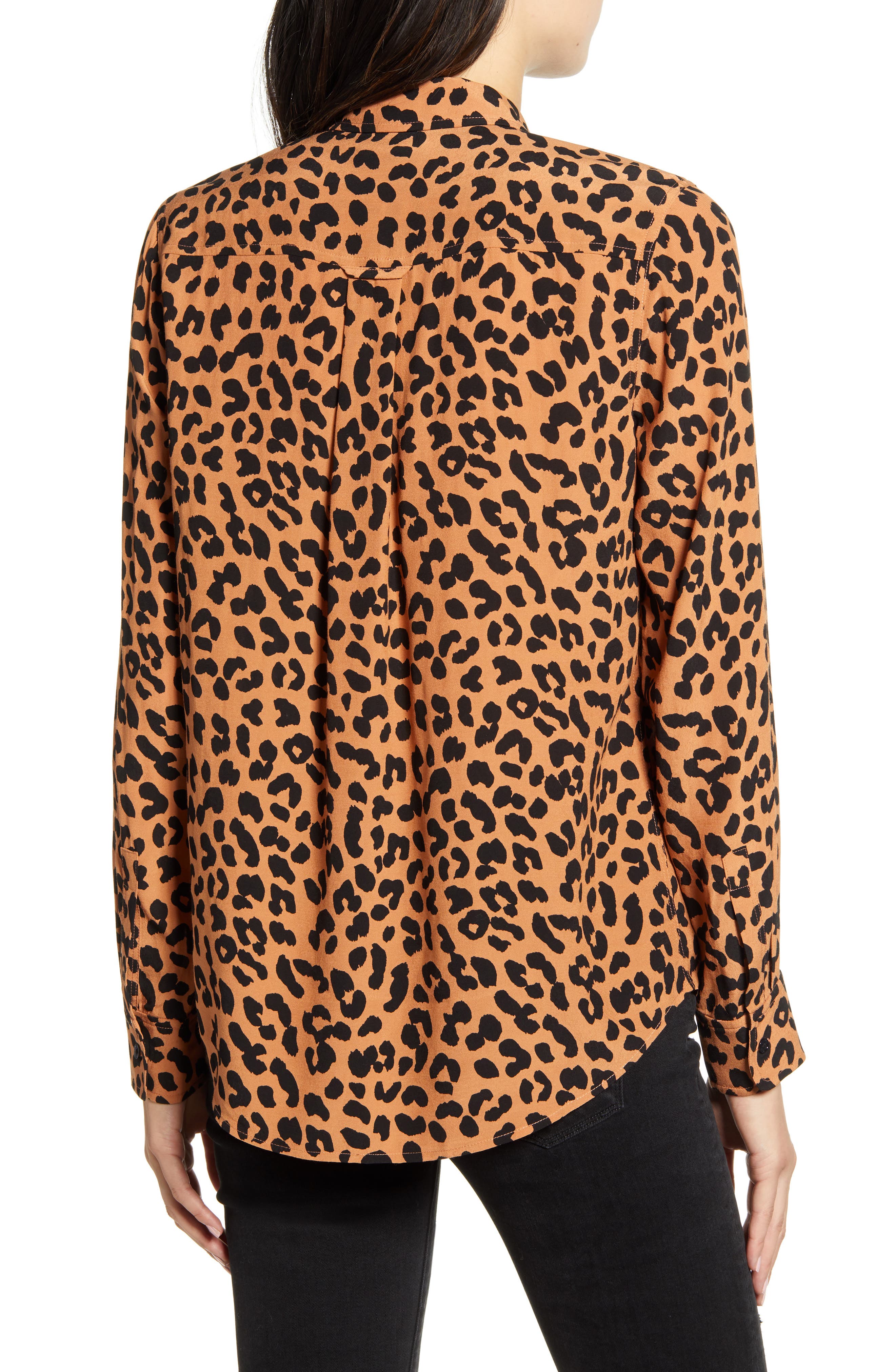 Rails | Kathryn Jaguar Print Blouse | Nordstrom Rack