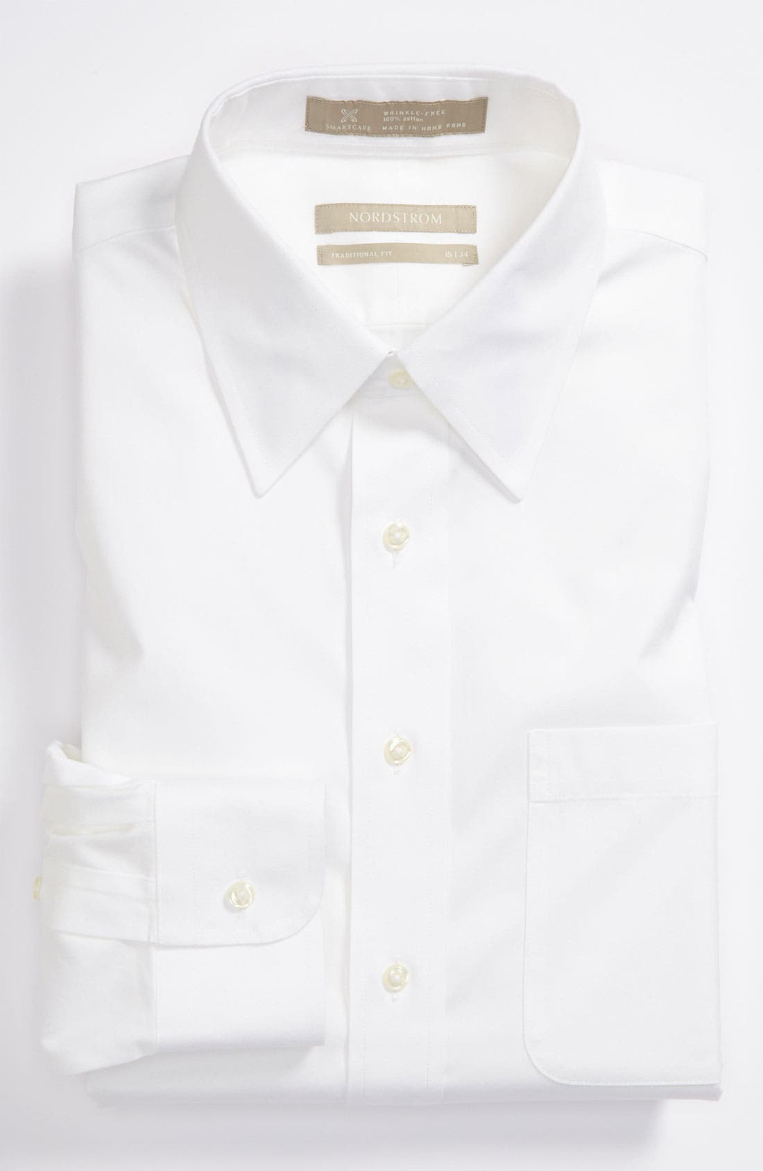 Nordstrom Smartcare™ Traditional Fit Pinpoint Dress Shirt Nordstrom