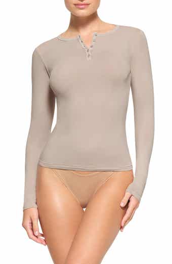 Buy SKIMS Brown New Vintage Long Sleeve T-shirt - Cocoa At 21% Off