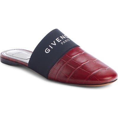 Givenchy Bedford Logo Mule, Red